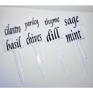 New 8 Custom Plant  Stake Labels
